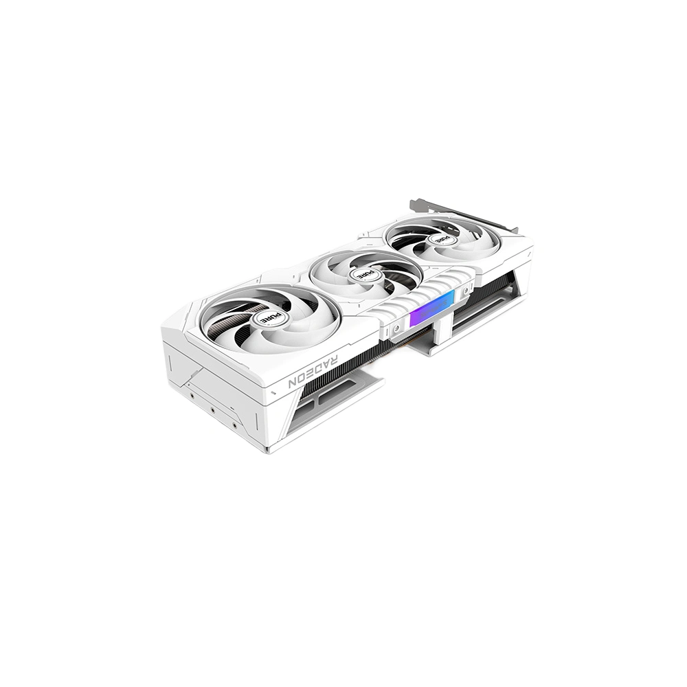 Sapphire Graphic Card RX 9070 XT 16GB DDR6 AMD Radeon Triple Fan view 4